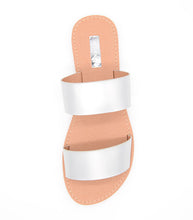 Load image into Gallery viewer, Qupid Women’s two band slide Sandals