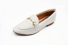 Load image into Gallery viewer, Qupid Vamp Detail Loafer Ring Moccasin Ballerinas