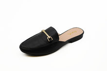Load image into Gallery viewer, Qupid Slip On Backless Loafer round tip mule
